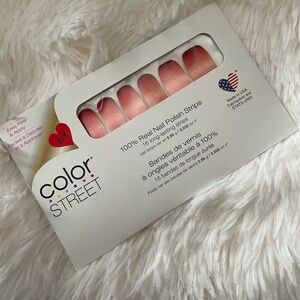 Color Street Solar Flare Red & Orange nail polish strips